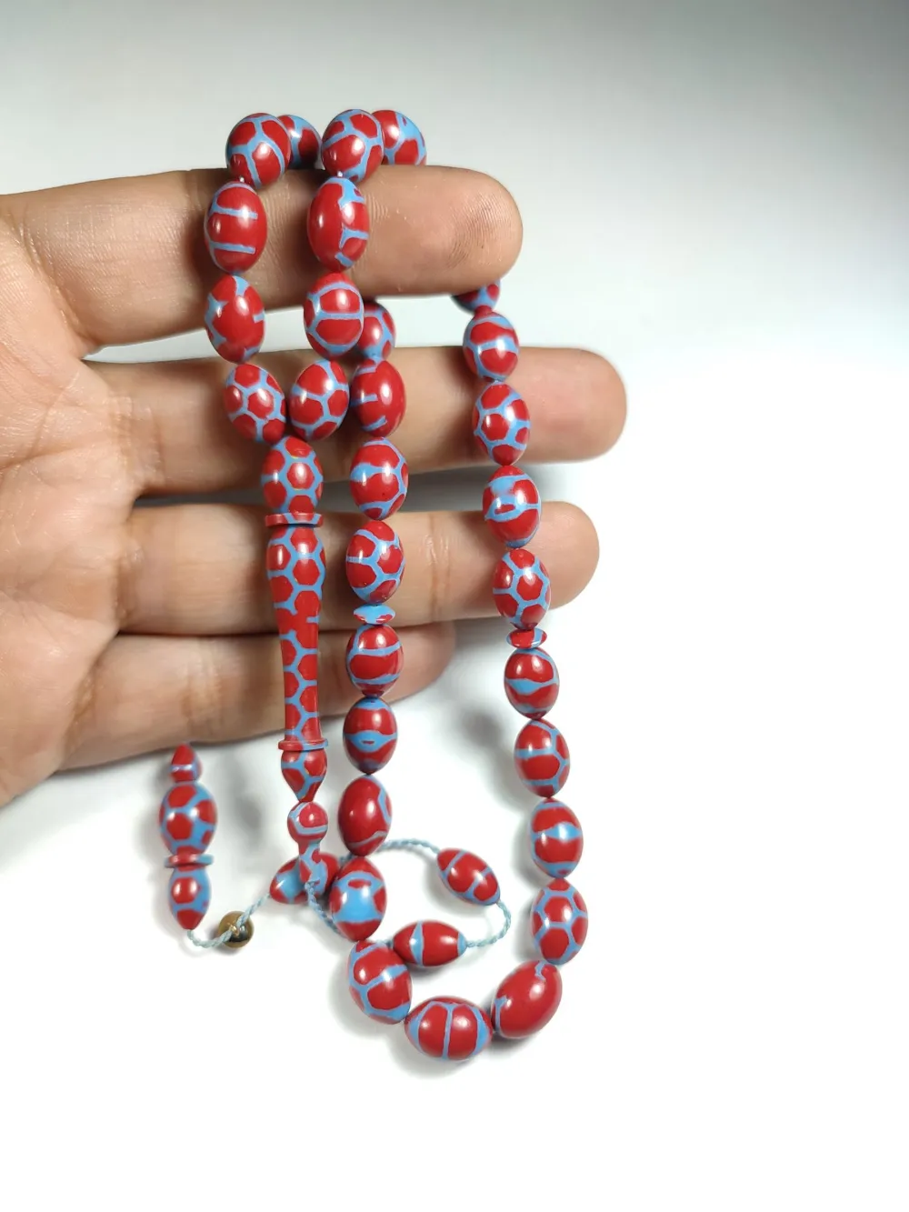 Fati̇h Erbabacan Usta İşi̇ İmzalı Mühürlü Kertenkele  Model Ari̇zona Fi̇ruze küçük resim 4