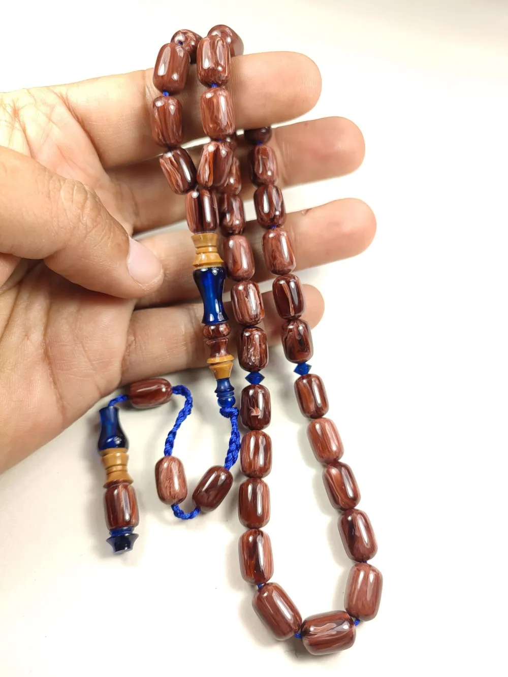 Emi̇ne Reşvani̇ Usta Eseri̇ İmame Hi̇tame Kuka Eski̇ Katali̇n Kombi̇nli̇ Sıkma Kehri̇bar  küçük resim 5