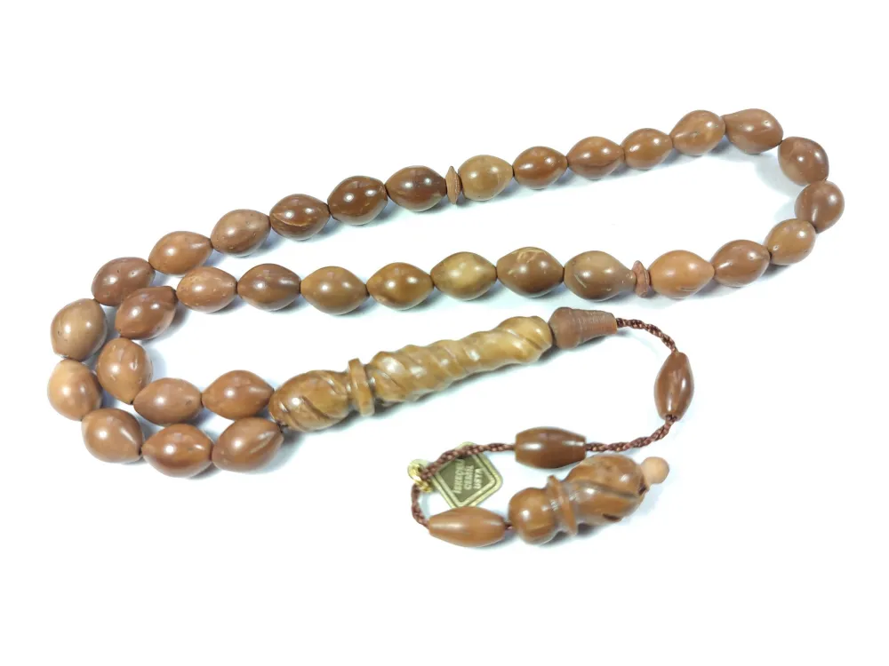 İskeçeli̇ Cemi̇l Usta İşi̇ İmzalı Mühürlü Kalem Oyma Kuka küçük resim 3