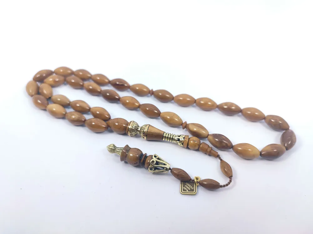 İskeçeli̇ Cemi̇l Usta Eseri̇ Gümüş Nakkaş İri̇ Boy Naturel Kuka küçük resim 2