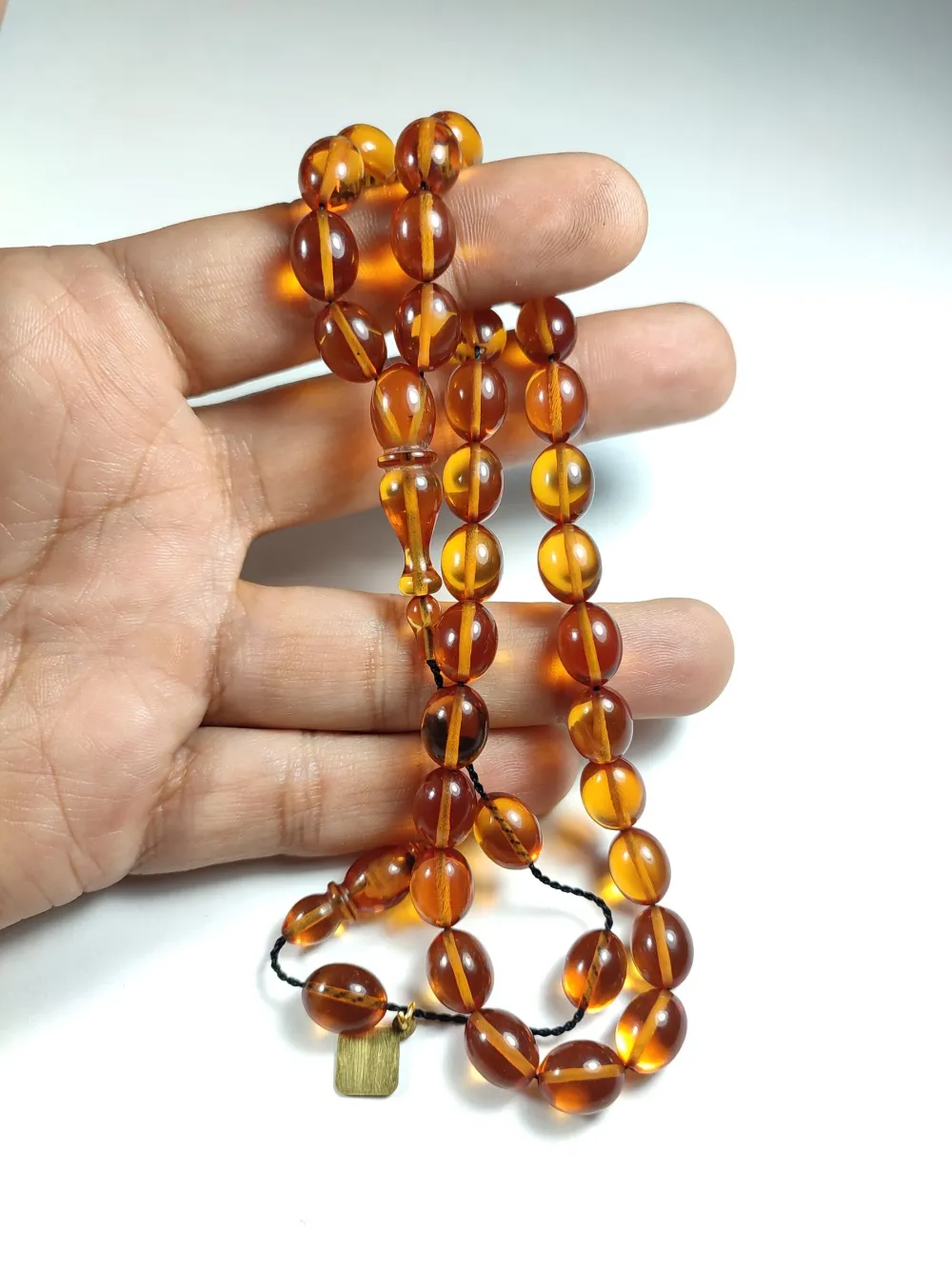 Hakan Kaya Usta İşi̇ İmzalı Kalem Oyma Alman Zar Kehri̇bar küçük resim 4