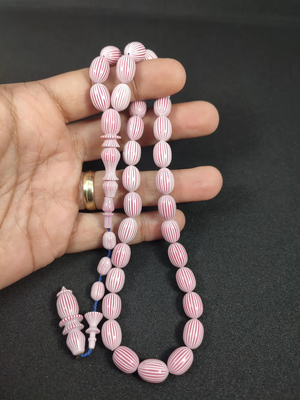 Başka Yerde Yok!!! Dalgıç Usta Eseri̇ İri̇ Boy Çi̇zgi̇li̇ Fransız Galali̇t küçük resim 4