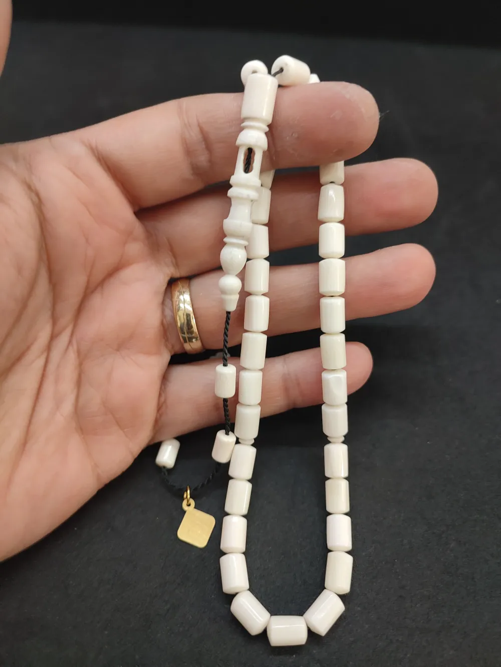 Hakan Kaya Usta Eseri̇ İmame Mi̇nare Model El Boy Naturel Deve Kemi̇ği̇ küçük resim 5