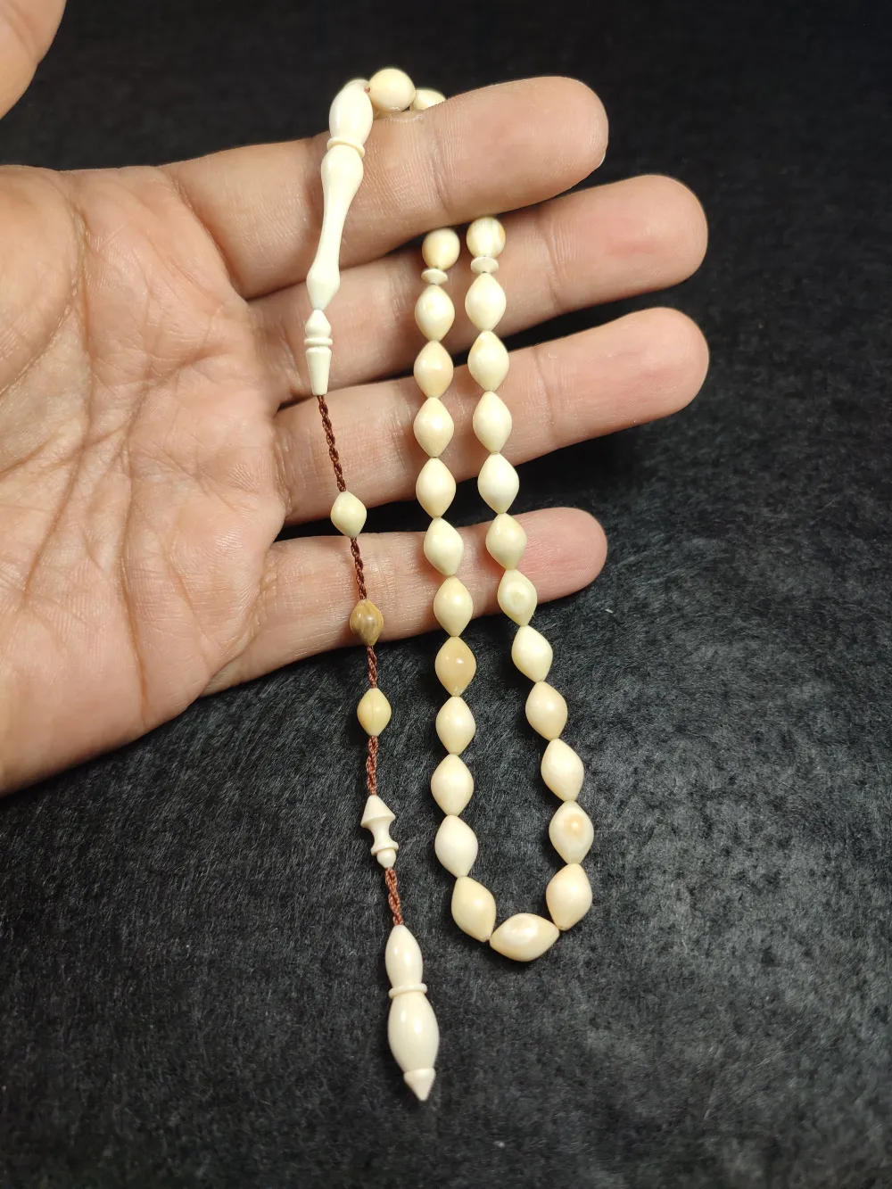 13.69 Gr Mi̇raç Pembegül Usta Eseri̇ El Boy Mamut küçük resim 5