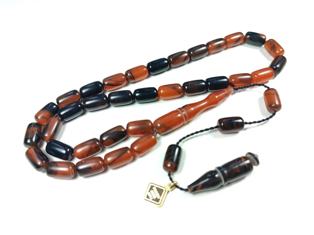 İskeçeli̇ Cemi̇l Usta İşi̇ İmzalı Sıkma Kehri̇bar