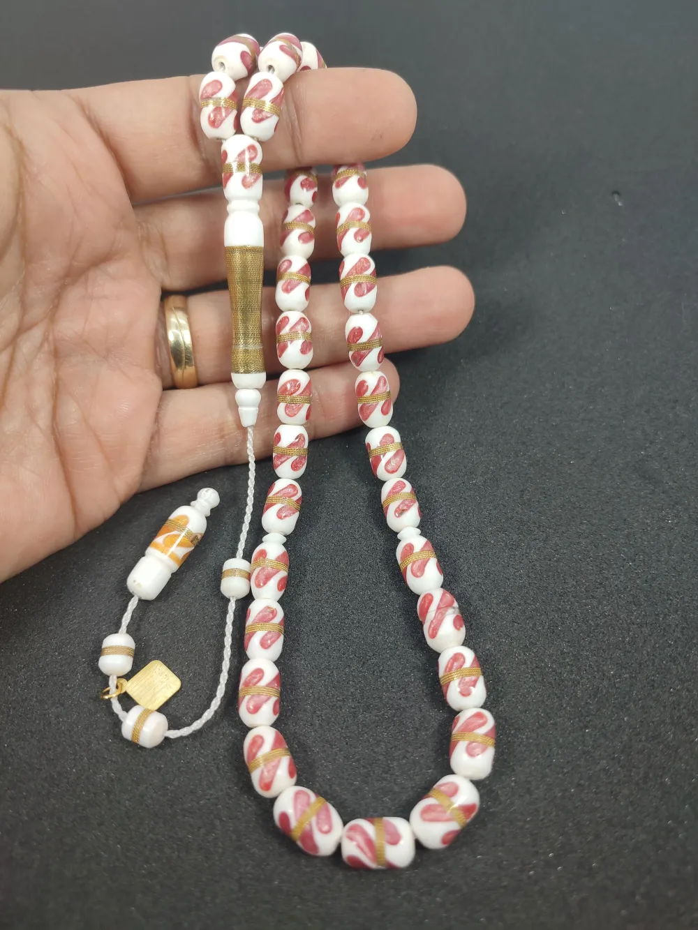 İskeçeli̇ Cemi̇l Usta İşi̇mi̇neli̇ Gümüş Sarmal Deve Kemi̇ği̇ küçük resim 4