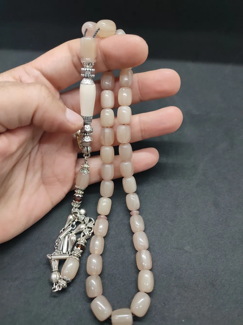 Şevket Alkan Usta Eseri̇ Gümüş Nakkaş İşlemeli̇ Tavla Pulu Katali̇n küçük resim 4