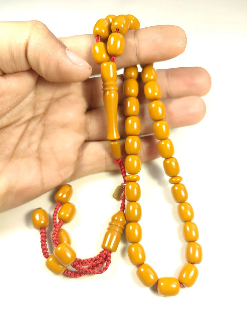 Mehmet Mercan Usta İmzalı Zaza  Model Sıkma Kehri̇bar küçük resim 4