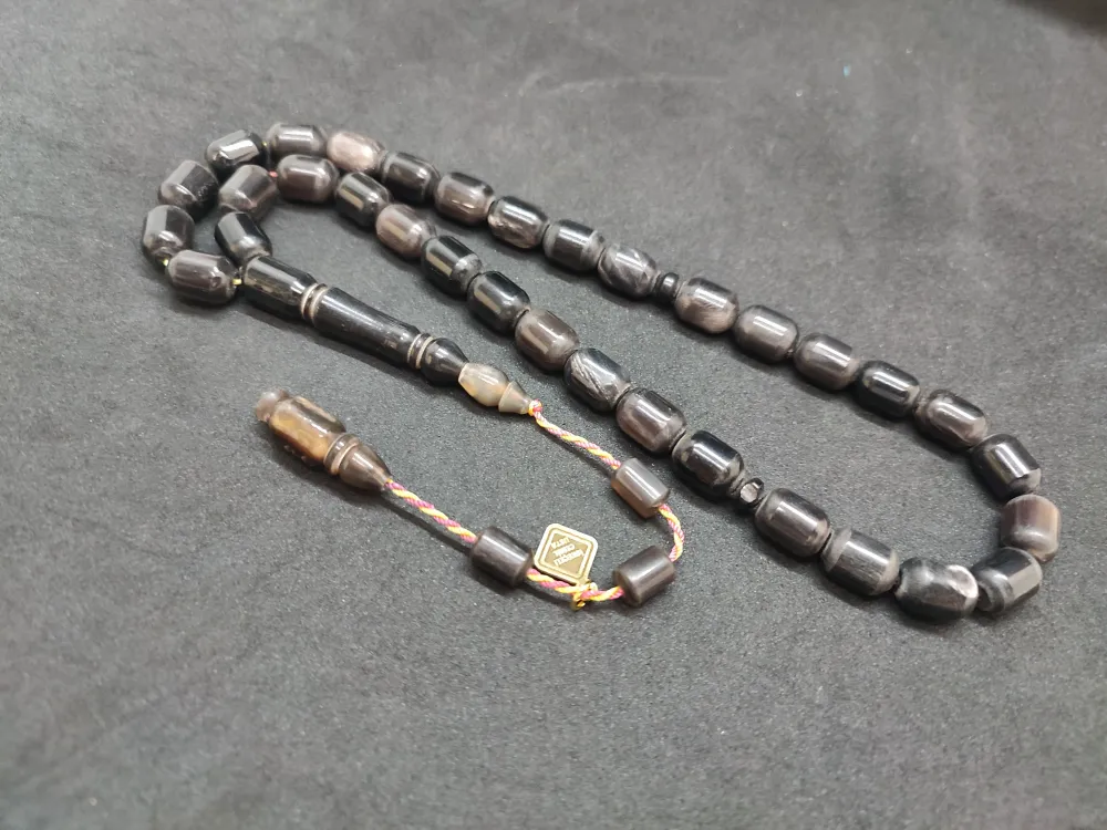 İskeçeli̇ Cemi̇l Usta Eseri̇ Naturel  Bufalo Boynuzu küçük resim 2