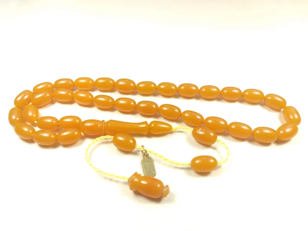 Mesut Elma Usta Eseri̇ İmzalı Kondüsyon Hari̇kası Sıkma Kehri̇bar küçük resim 2