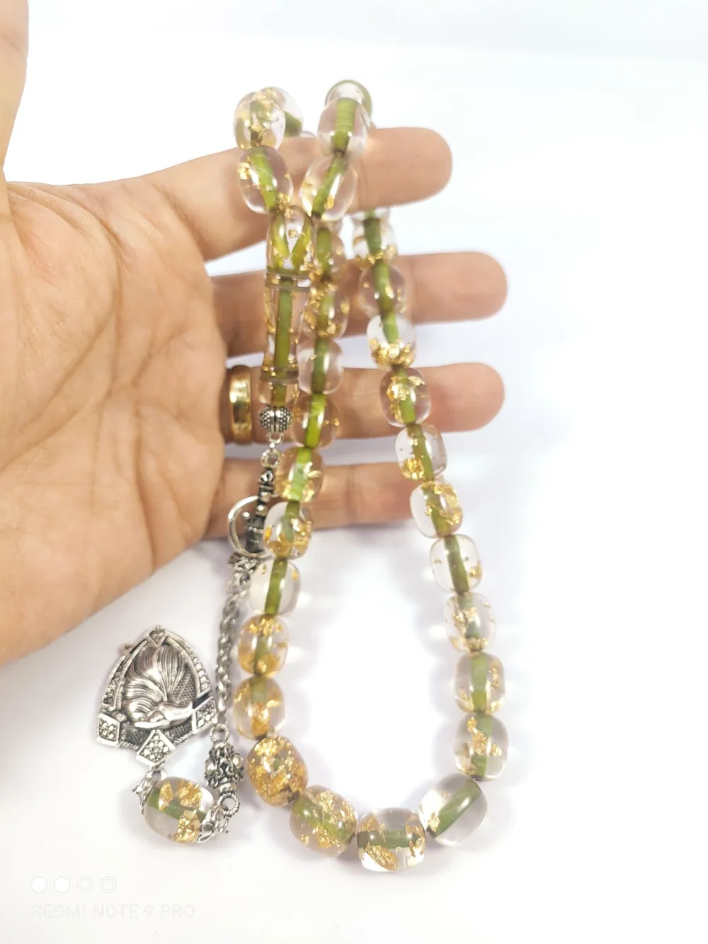 Şevket Alkan Usta Eseri̇ Yeni̇lebi̇li̇r Altın Parçacıklı Ateş-İ Kehri̇bar küçük resim 4