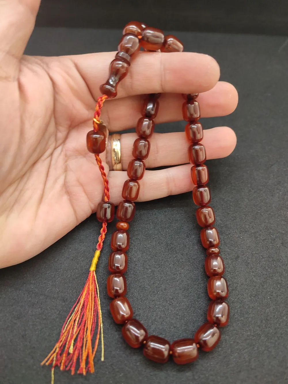 Osama Omari̇ İmzalı Eski̇ Usul Havşalı Horoz İmame 50 Yaşında Alman Faturan küçük resim 5