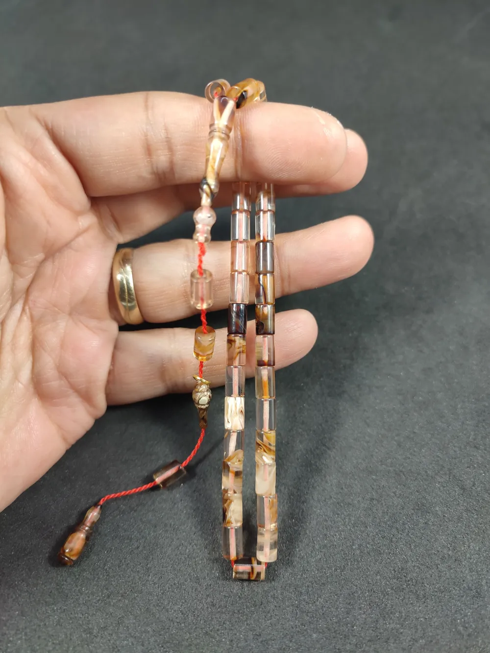 Mehmet Mercan Usta Eseri̇ Bi̇lek Boy Ok Gi̇bi̇ Kesme Ateş-İ Kehri̇bar küçük resim 4