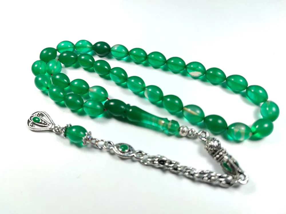 Alman Gümüş Püskül Kombi̇nli̇ 0.6 Deli̇m Sıkma Kehri̇bar