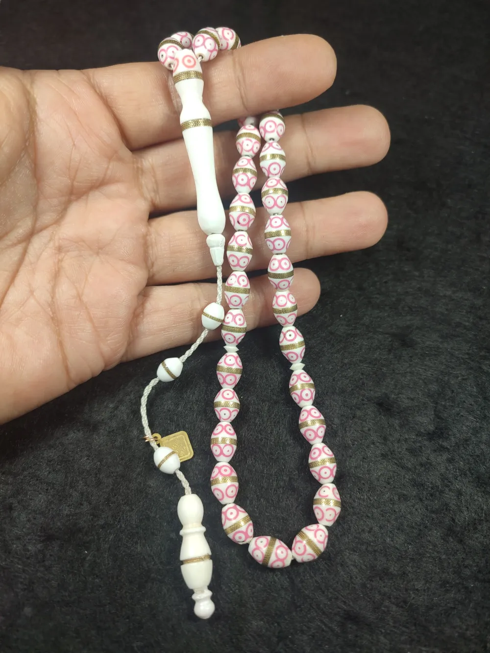 İskeçeli̇ Cemi̇l Usta İşi̇ İmzalı Mi̇neli̇ Sarmal Deve Kemi̇ği̇ küçük resim 4