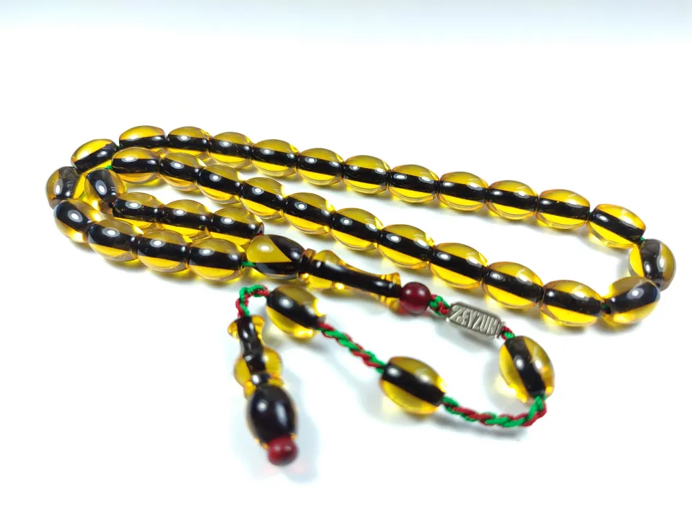 Mahmud Zeyzun Usta İşi̇ İmzalı (İmzası Gümüştür) Sıkma Kehri̇bar