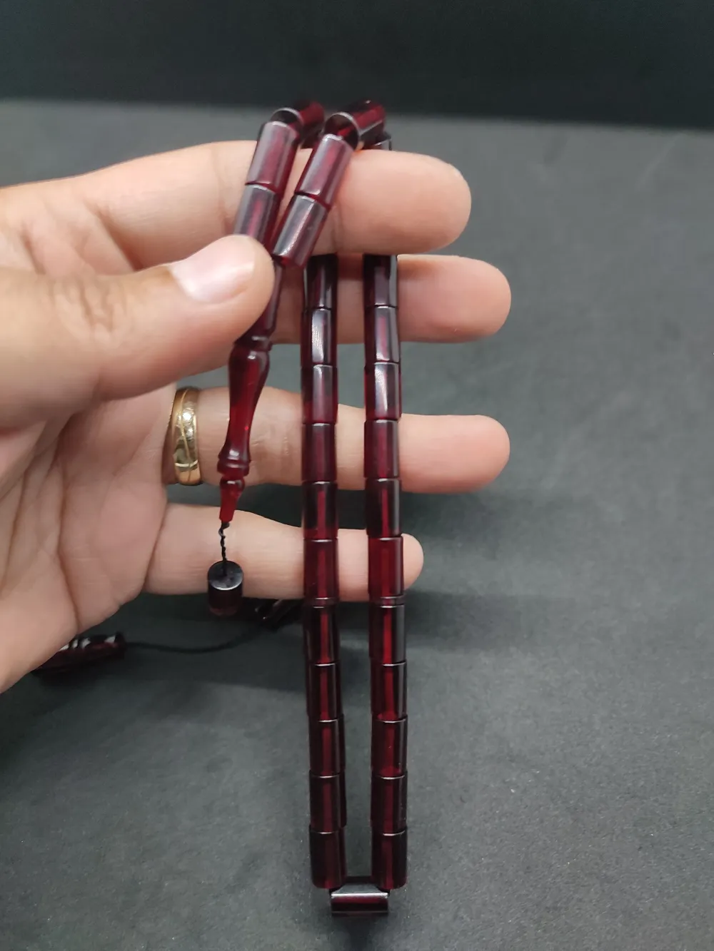 Uğur Şener Usta Eseri̇ 0.6 Şeffaf Deli̇m Çi̇ft Kat Ci̇lalı Ok Gi̇bi̇ Sıkma Kehri̇bar