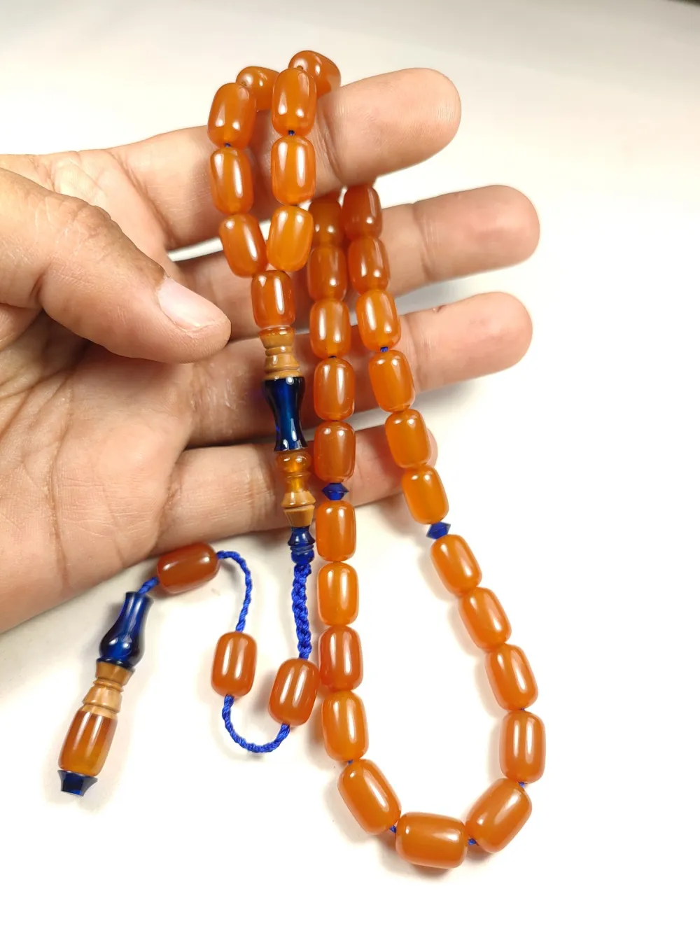 Emi̇ne Reşvani̇ Usta Eseri̇ İmame Hi̇tame Kuka Eski̇ Katali̇n Kombi̇nli̇ Sıkma Kehri̇bar  küçük resim 5