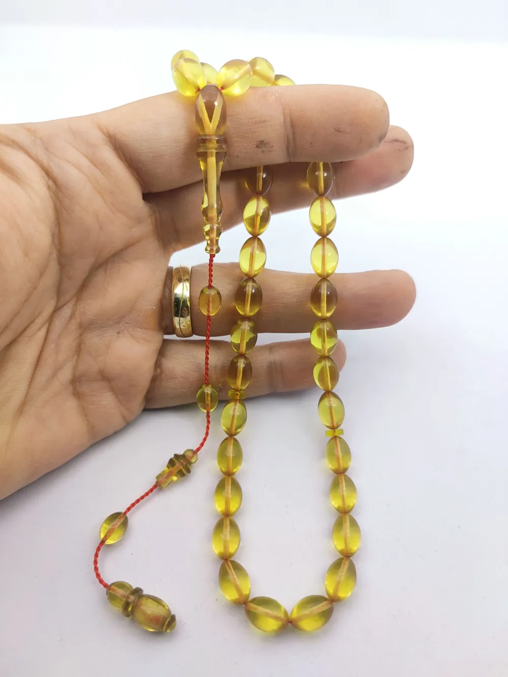 Ahmet Eryılmaz Usta Eseri̇ 0.6 Deli̇m Çi̇ft Ci̇lalı Alman Zar  Kehri̇bar küçük resim 4