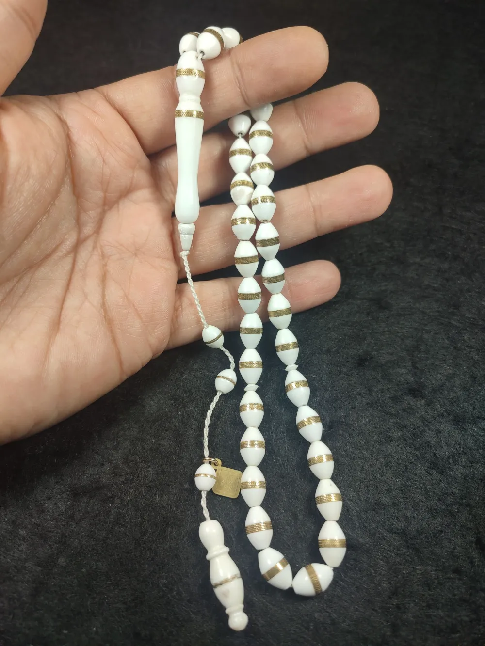 İskeçeli̇ Cemi̇l Usta İşi̇ İmzalı Sarmal Deve Kemi̇ği̇ küçük resim 4