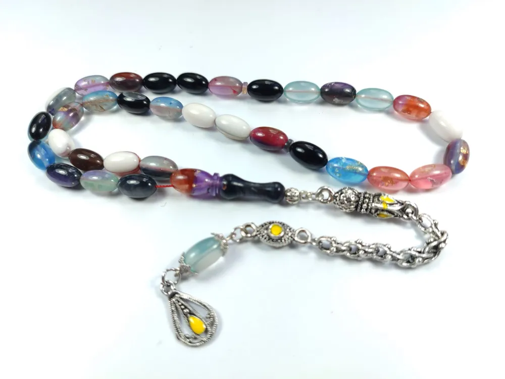 Mi̇neli̇ Alman Gümüş Püskül Kombi̇nli̇ 0.6 Deli̇m Colori̇st küçük resim 4