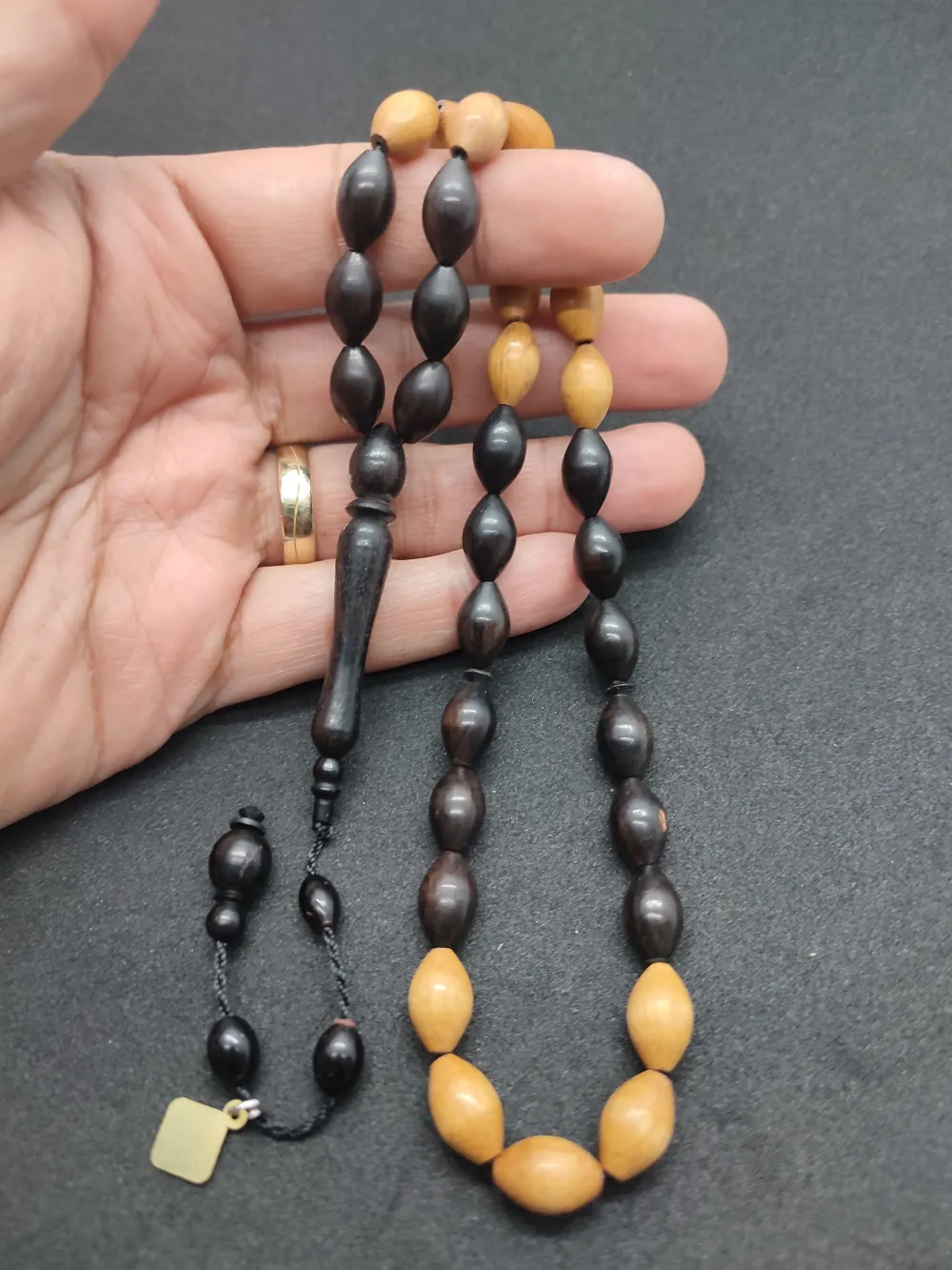 Hali̇l Hi̇lmi̇ Usta Eseri̇ Nadi̇r Renk  Kondüsyon Hari̇kası  Abanoz Ağacı küçük resim 4