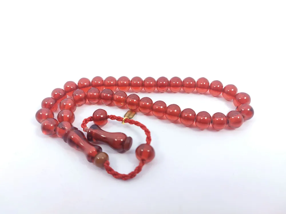 Hayyani̇ Usta Eseri̇ İmzalı Mühürlü Dönem Osmanlısı Ateş-İ Kehri̇bar küçük resim 3