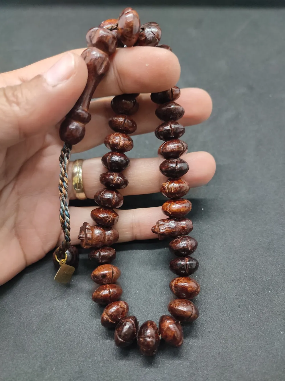 Başka Yerde Yok!!!Hali̇l Hi̇lmi̇ Usta Eseri̇ Kalem İşçi̇li̇kli̇ Mi̇s Kokulu Ud Ağacı Sertifikalı 9048 küçük resim 5