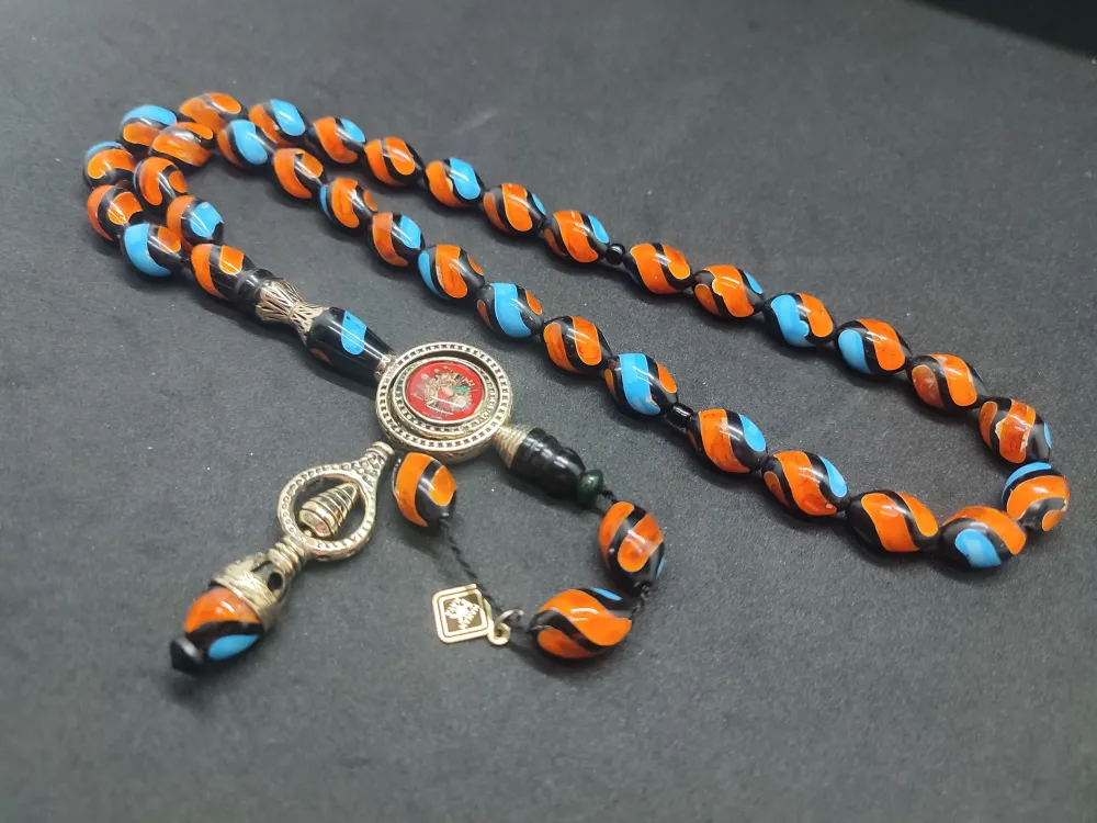 Hakan Kaya Usta  El İşçi̇li̇kli̇ Ağır Gümüş Nakkaşlı İri̇ Boy Malahi̇t İşlemeli̇ küçük resim 2