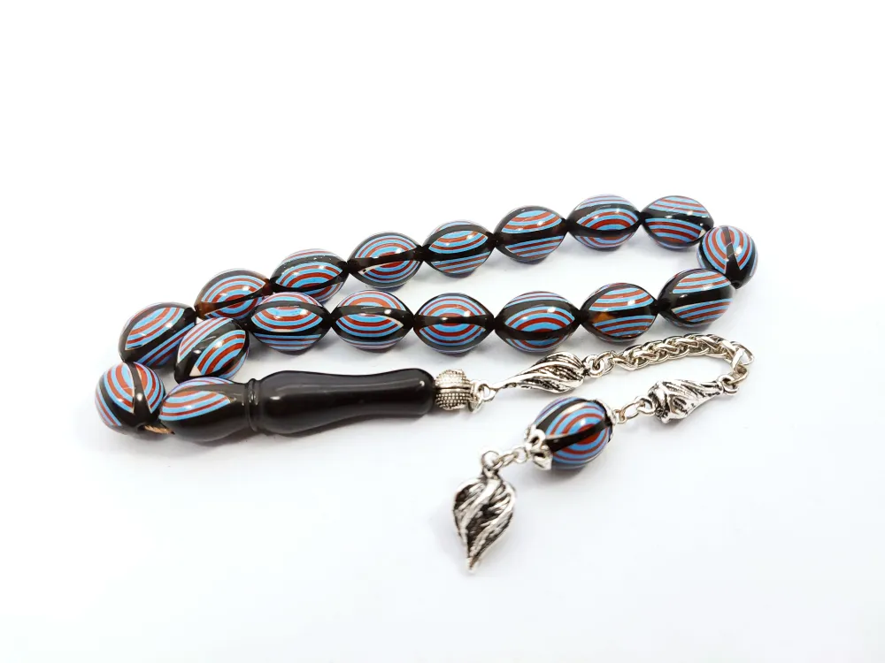 Hali̇l Hi̇lmi̇ Usta Eseri̇ 6 Lı Yarma Mi̇ne Ve Malahi̇t İşlemeli̇ Maskot Kuka