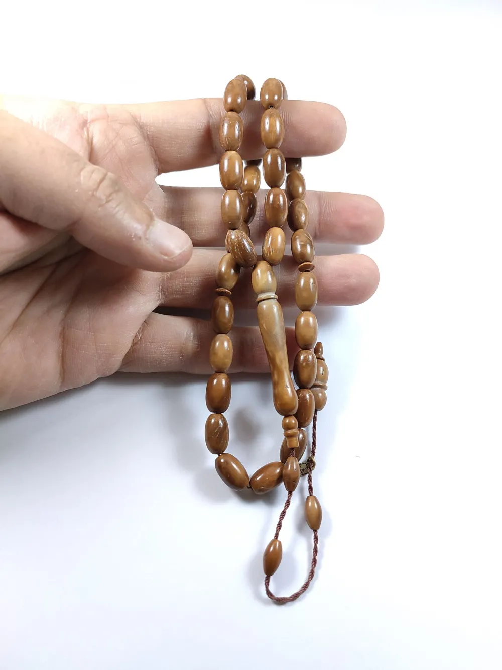 Hali̇l Hi̇lmi̇ Usta İşi̇ İmzalı Mühürlü  Natural Kuka küçük resim 5