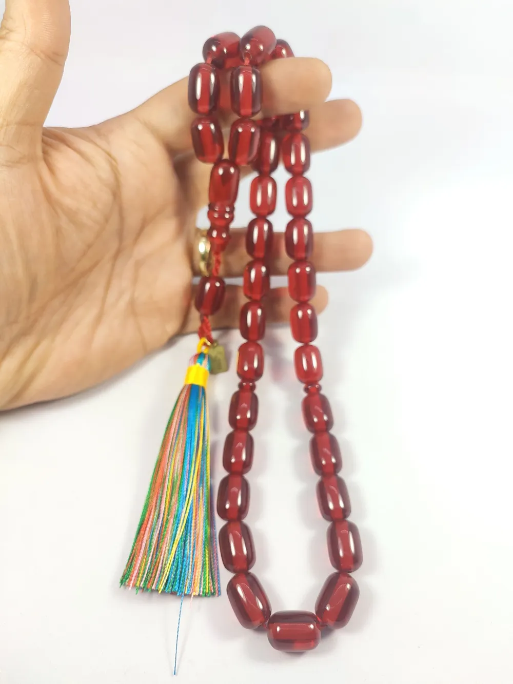 Ebu Zeyn Usta Eseri̇ İmzalı Dev Boy Eski̇ Usul Nakış Gi̇bi̇  Necef küçük resim 4