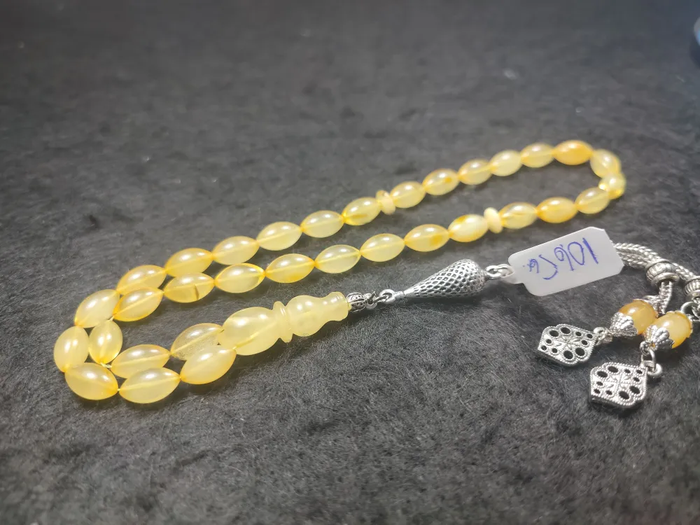 10.65 Gr. Orji̇nal Rus Kaya Damla Kehri̇bar küçük resim 3