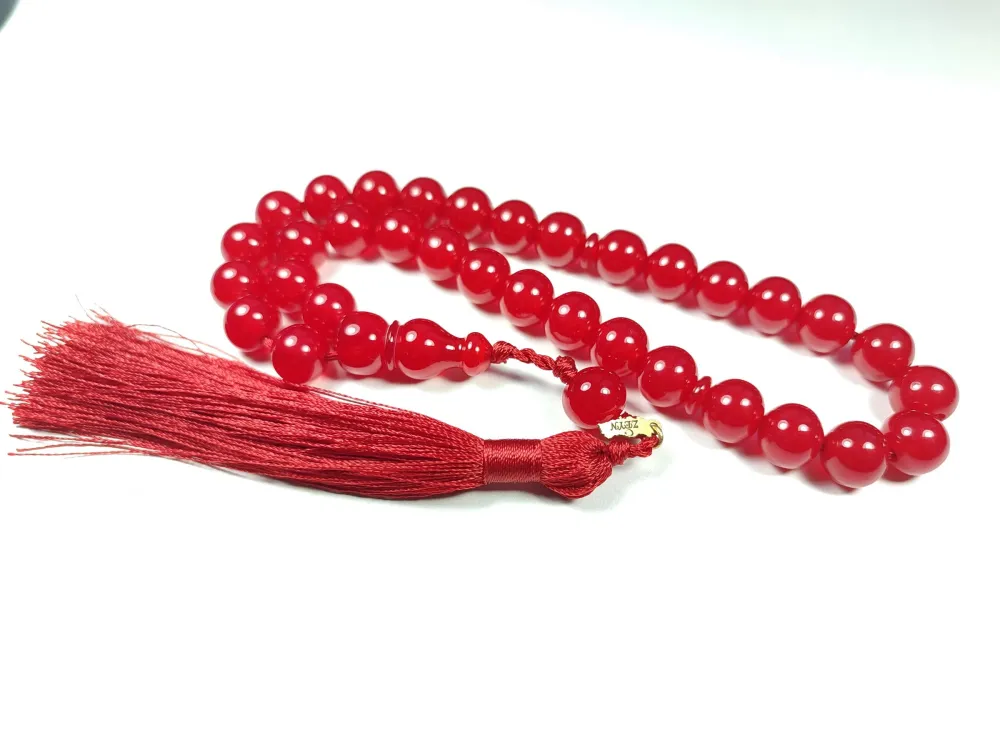 Ebu Zeyn Usta İşi̇ İmzalı Mühürlü Sıkma Kehri̇bar