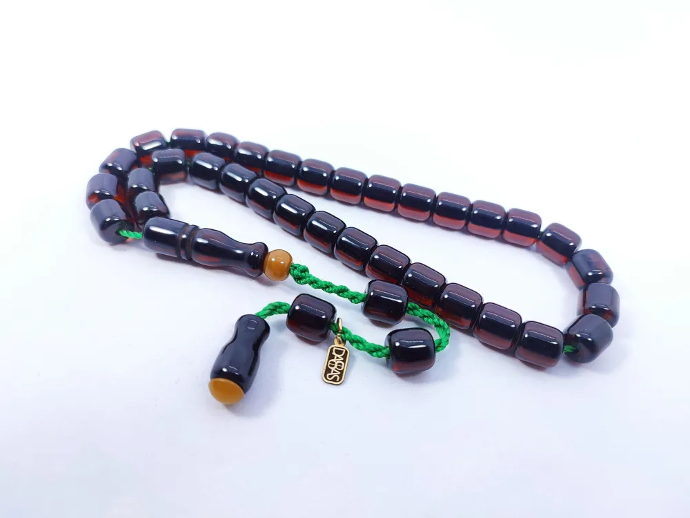 Muhammed Dabbas Usta Eseri̇ Osmanlı Torunu (Osmanlıya En Yakın) Sıkma Kehri̇bar küçük resim 2