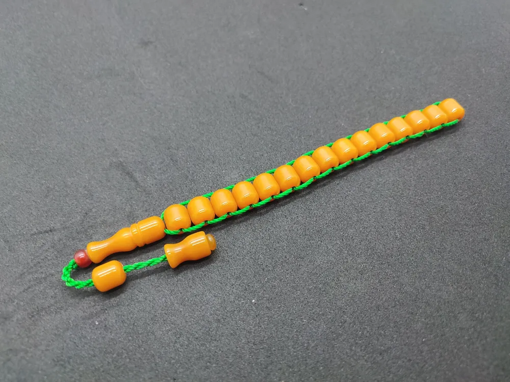 Şevket Alkan Usta Eseri̇ Zaza Model Sıkma Kehri̇bar küçük resim 2