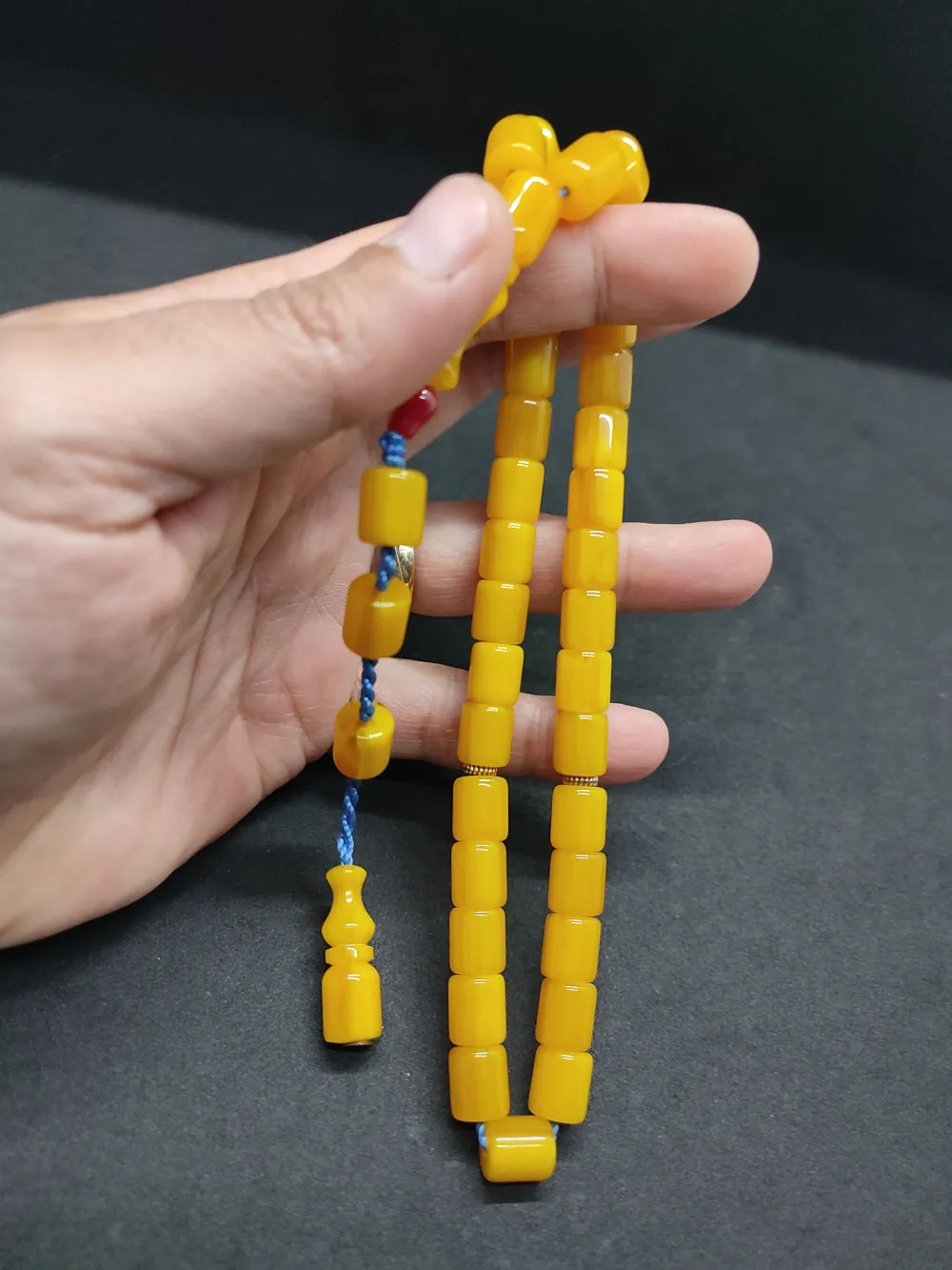 Zeyzun Usta Eseri̇ (İmza Çi̇vi̇ Ara Pulları Gümüş) Sıkma Kehri̇bar küçük resim 4