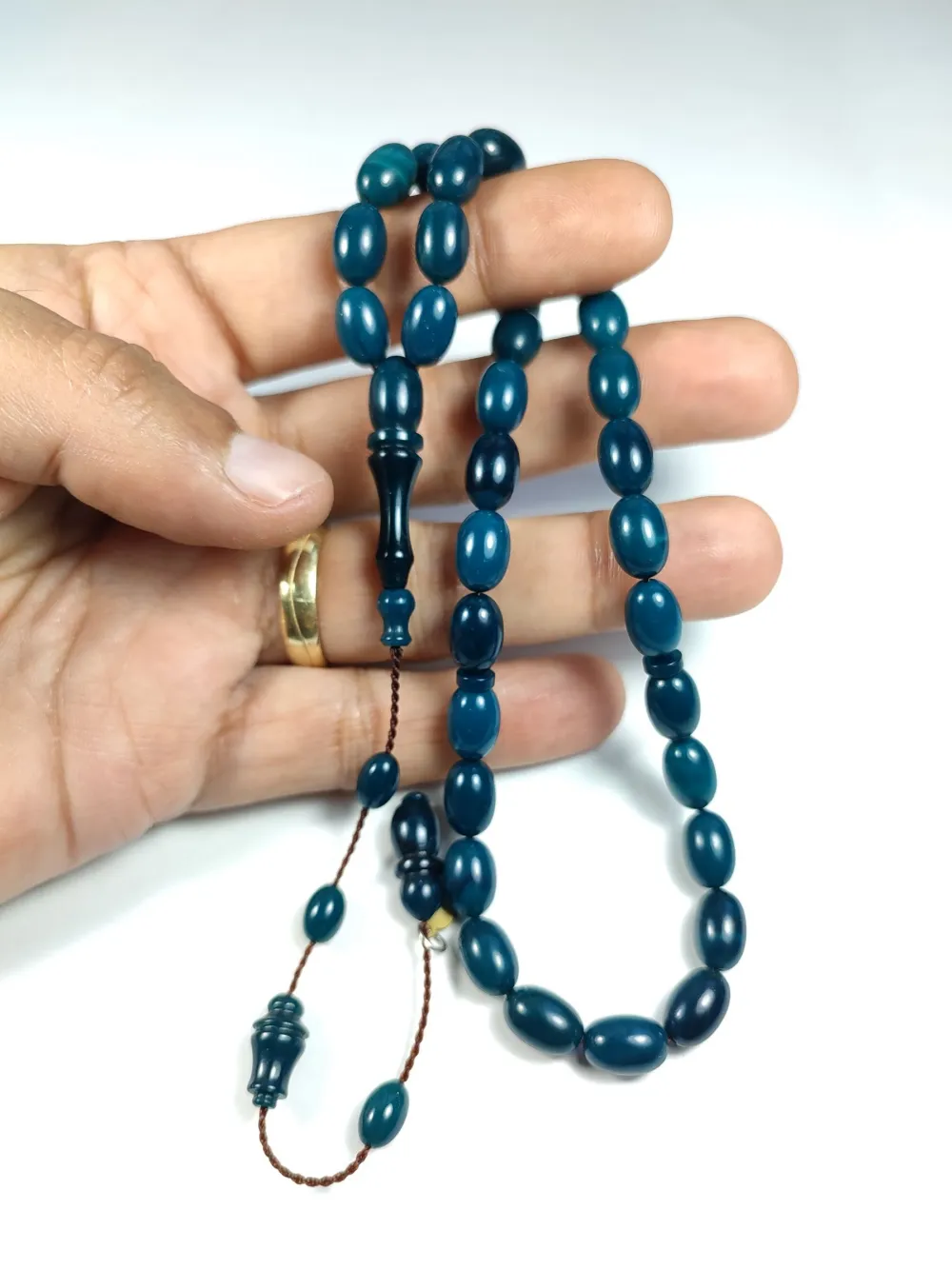 Ayhan Turan Usta İşi̇ İmzalı  Sıkma Kehri̇bar küçük resim 4