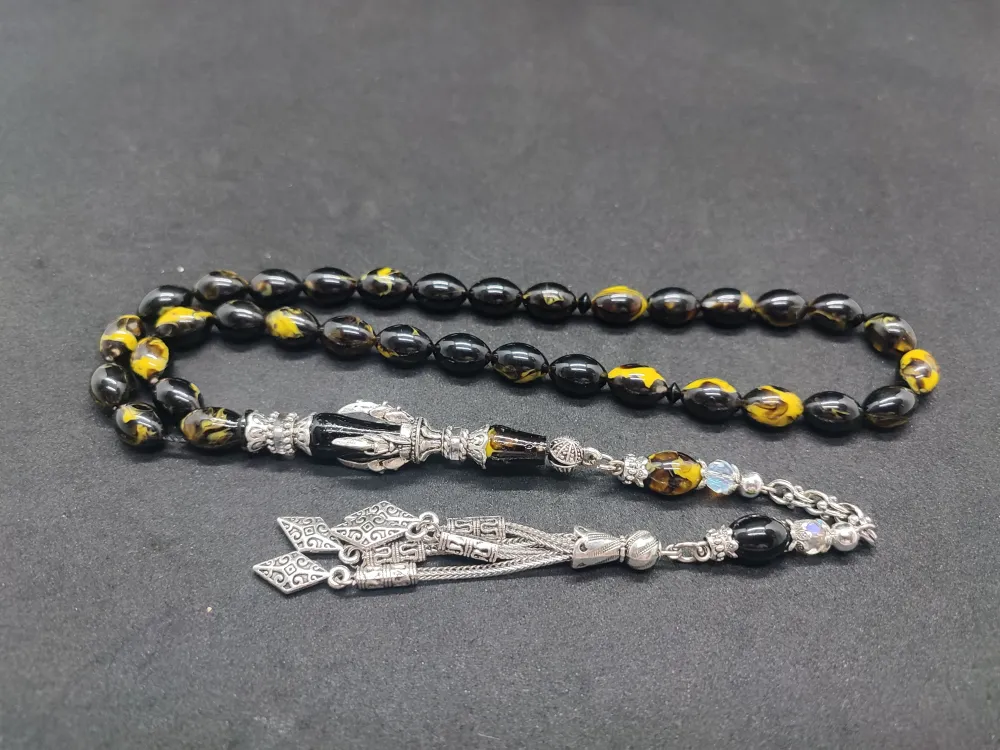 Zeyn Usta Eseri̇ Gümüş Nakkaş İmame Pençe Model Sıkma Kehri̇bar küçük resim 2