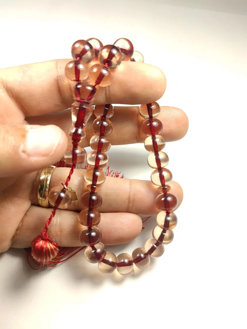 Ebu Zeyn Usta İşi̇ İmzalı Mühürlü Ateş Kehri̇bar küçük resim 4