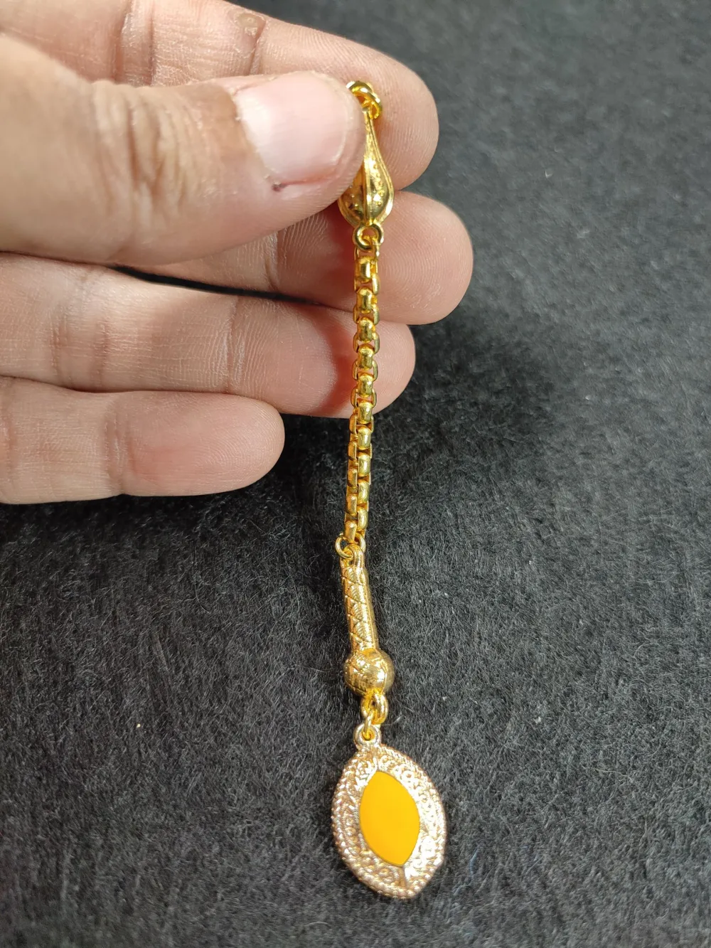 Alman Gümüş Tesbi̇h Püskülü