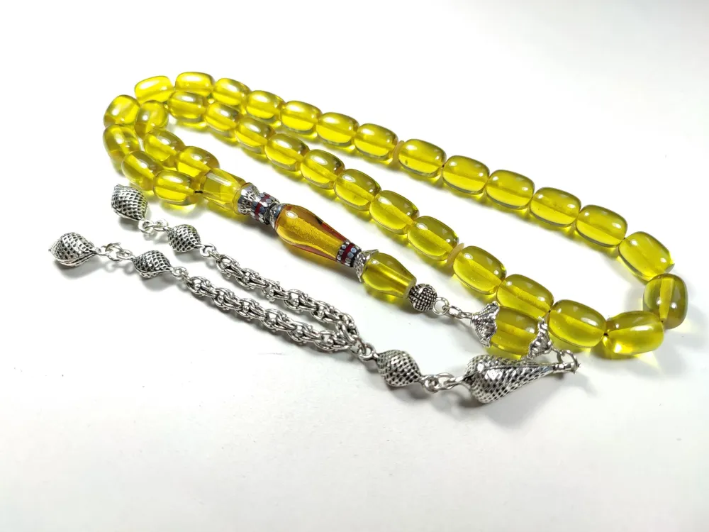 Gümüş Kaplama Püsküllü  Gümüş Nakkaş İmame Alman Zar küçük resim 3