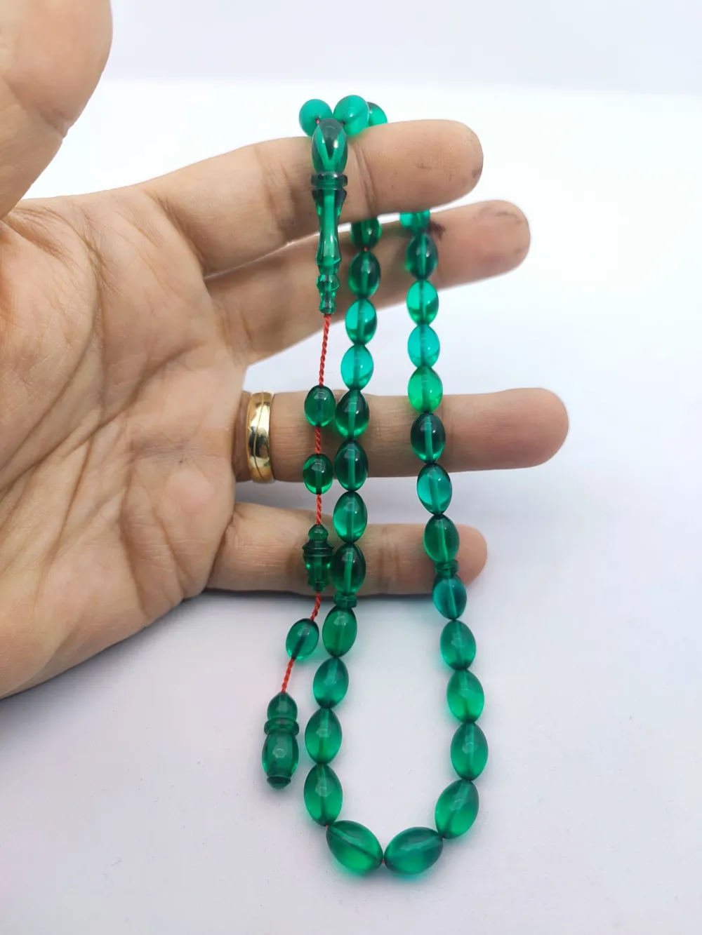 Ahmet Eryılmaz Usta Eseri̇ 0.6 Deli̇m Çi̇ft Ci̇lalı Alman Zar  Kehri̇bar küçük resim 5