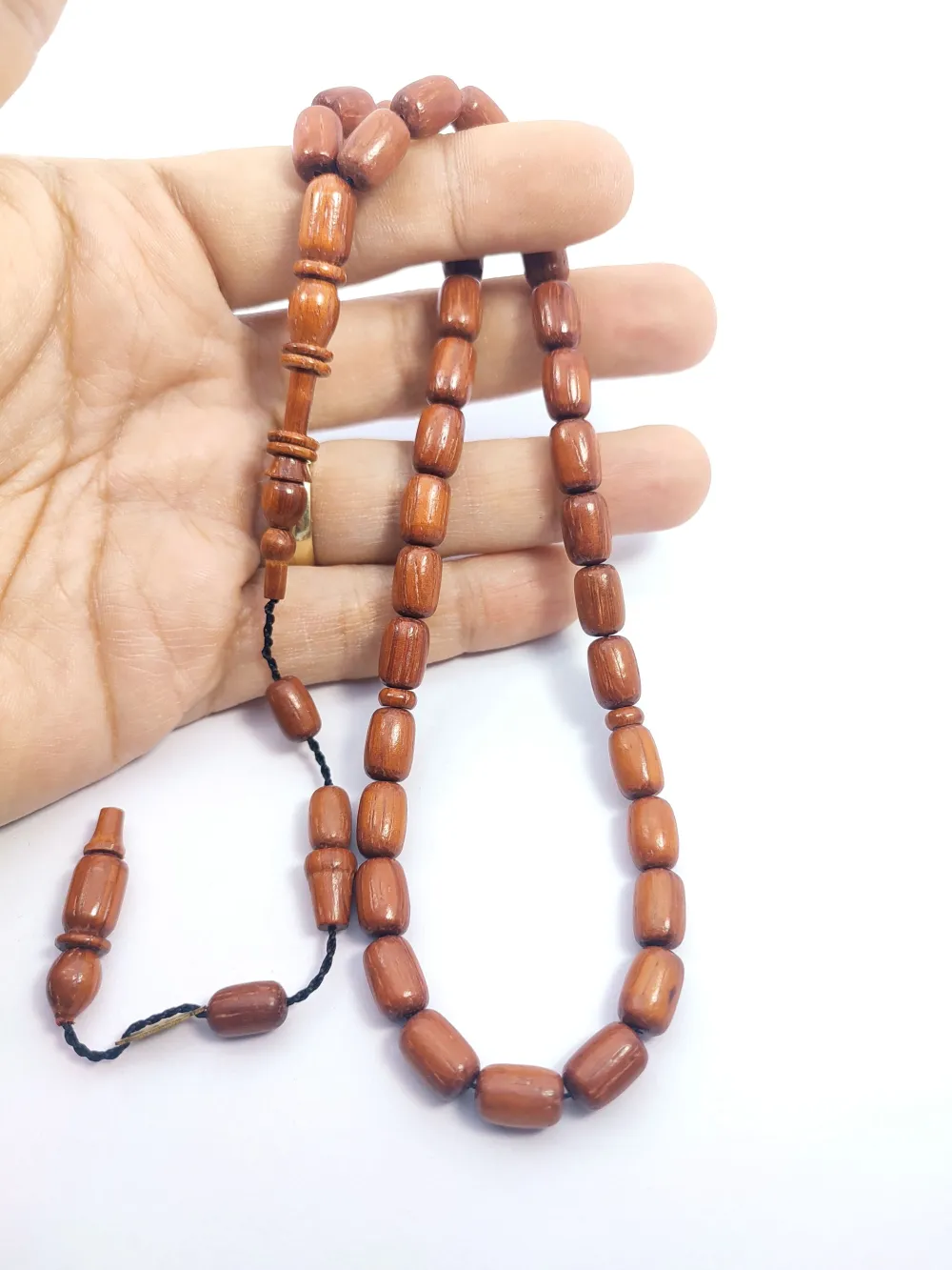 İsmai̇l Erol  Usta Eseri̇ Kuru Torna İmame Halkalı Kan Ağacı küçük resim 4