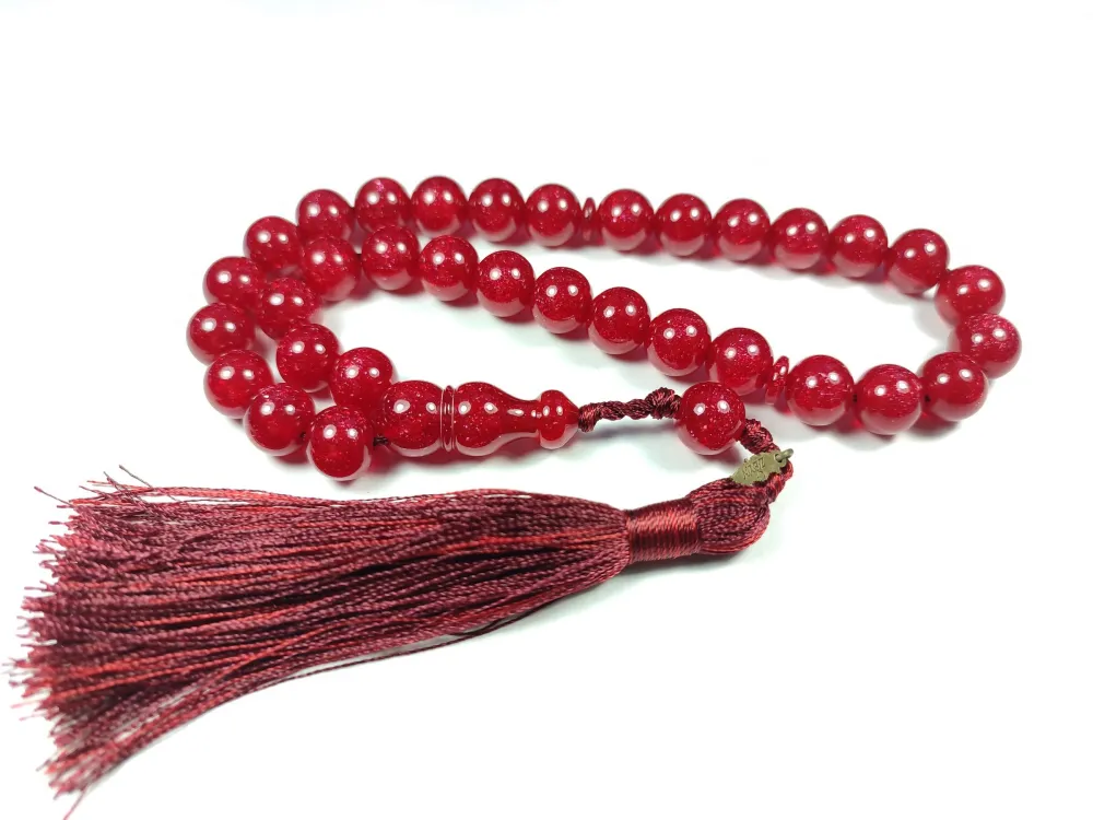 Ebu Zeyn Usta İşi̇ İmzalı Mühürlü Sıkma Kehri̇bar küçük resim 2