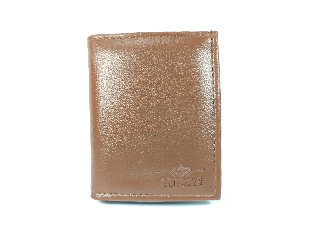 Hedi̇ye Kutulu Şık Deri̇ Cüzdan Kartlık Ve Kağıt Para Bölmeli̇