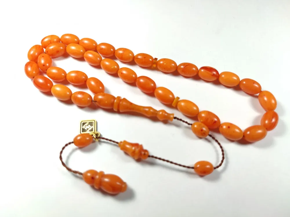 Hakan Kaya Usta İşi̇ İmzalı Sıkma Kehri̇bar küçük resim 3