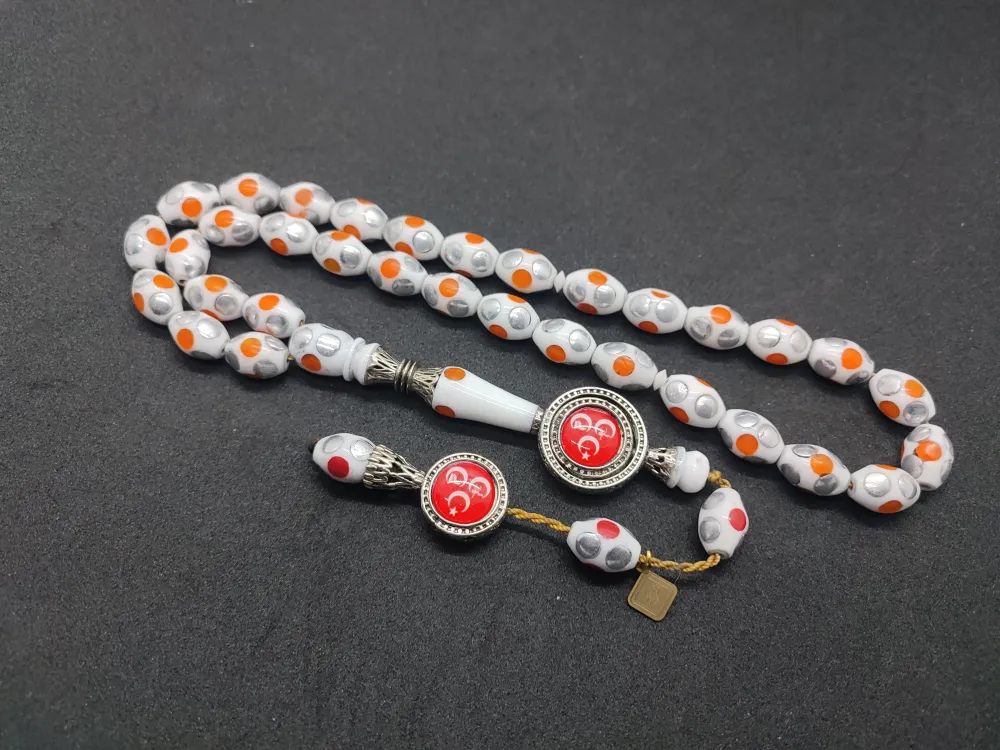 İskeçeli̇ Cemi̇l Usta Eseri̇ Gümüş Nakkaşlı Mi̇neli̇ Deve Kemi̇ği̇