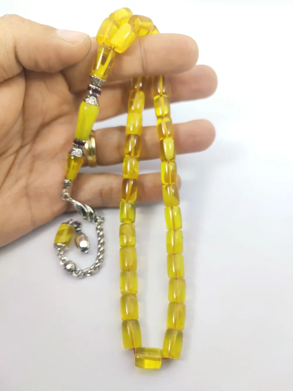 925 Ayar Gümüş Nakkaş Çi̇ft Kat Torna Çi̇ft Ci̇lalı Objeden Katali̇n küçük resim 5