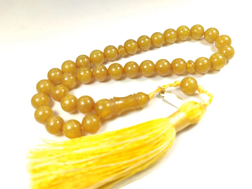 Ebu Zeyn Usta İşi̇ İmzalı Osmanlı Torunu Sıkma Kehri̇bar